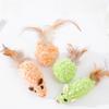 Cat Toys Collection Featuring Feather Mice And Rattling Balls For Fun And Exercise
