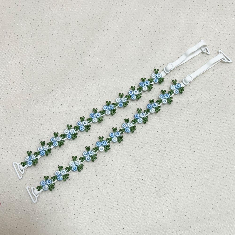 Removable Floral Shoulder Belts Lace Bra Straps Replacement New Floral Bra Straps