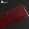 Real Soft Carbon Fiber Sticker for Mitsubishi Lancer 2008 2009 2010 2011 2012 2013 2014 2015 Central Control Gear Shift Panel