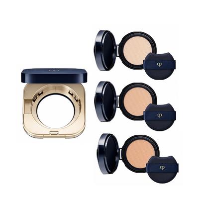 Shiseido Cle de Peau Beaute Tank Cushion Eclat Naturel Náplň 14g Pouzdro