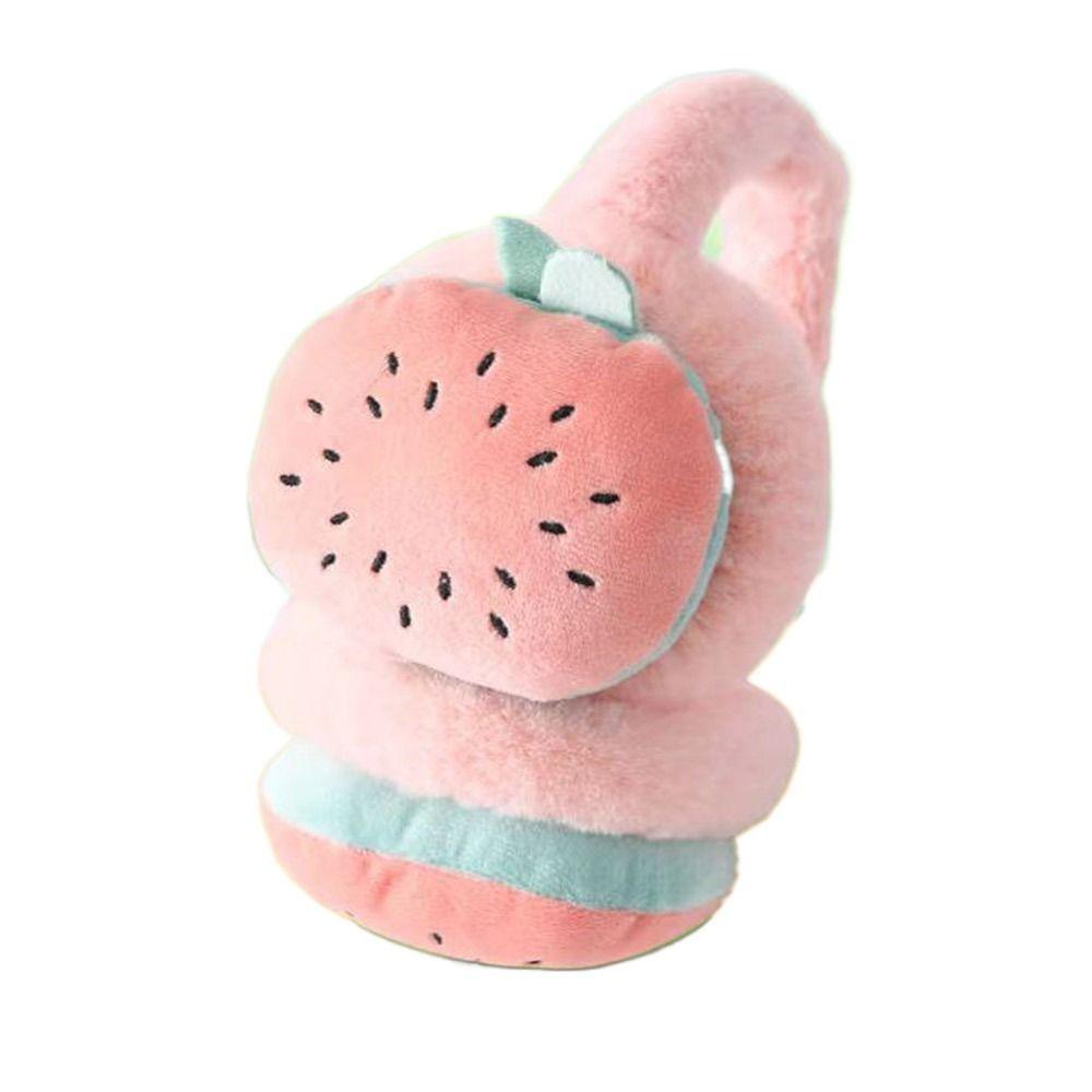 Multicolor Panda Earmuffs Unisex Cartoon Fruit Ear Muff Creative Kids Ear Muffs