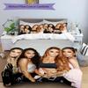 3pcs Little Mix Bedding Set Duvet Cover Closure Includes 1 Duvet Cover & 2 Pillowcases, Soft and Comfortable for All Seasons.