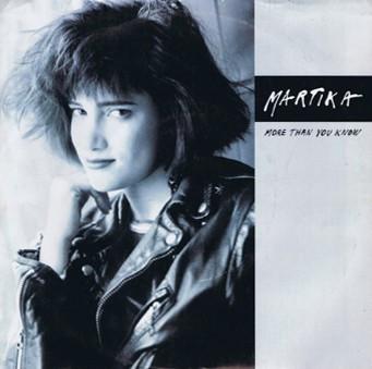 

7inch Record MARTIKA - More Than You Know / Alibis 3808103 COLUMBIA 1988 US Pop Used