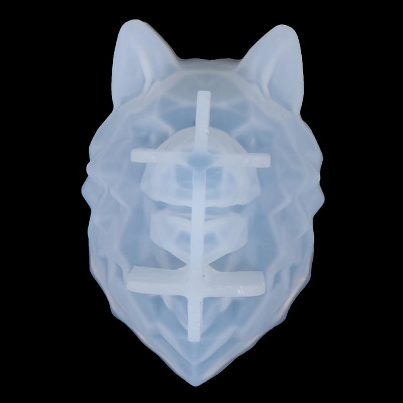 Geometric Bear Silikonová forma Diy Stereo Mirror Form Mousse Ornaments Dekor
