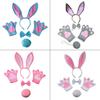 Photography Props Rabbit Costume for Girls Children Rabbit Cosplay Headband Skin Friendly School Kid Bunny Girls Costume