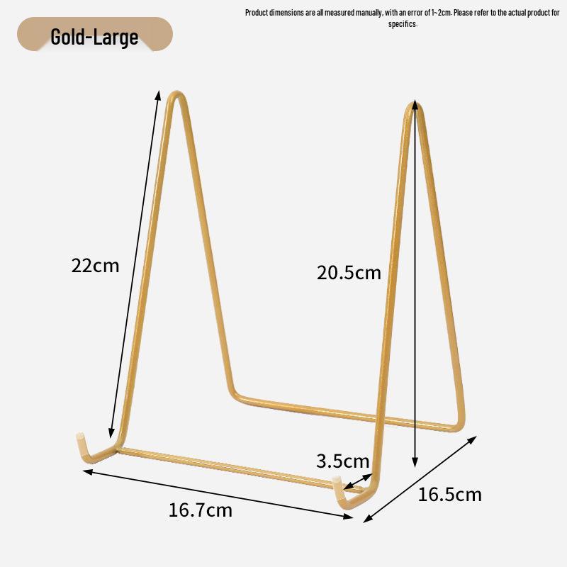 Vertical Glass Photo Frame & Certificate Display Stand
