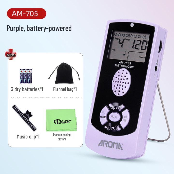 Anoma Multi-Instrument Electronic Metronome for Piano, Hulusi, Guzheng, Drums, and Saxophone.