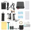 Complete Tattoo Kit Professional Tattoo Kit Coils Tattoo Machine Kit Disposable Needles Clip Cord