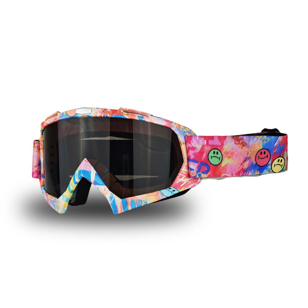 Motorcycle Goggles for Men & Women UV400 Protection Dirt Bike Glasses Riding Goggles for Cycling Motocross Mountain Off-Road