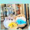 Cute And Adorable Otter Plush Keychain Charming Pull Toy For Key Accessories Gift