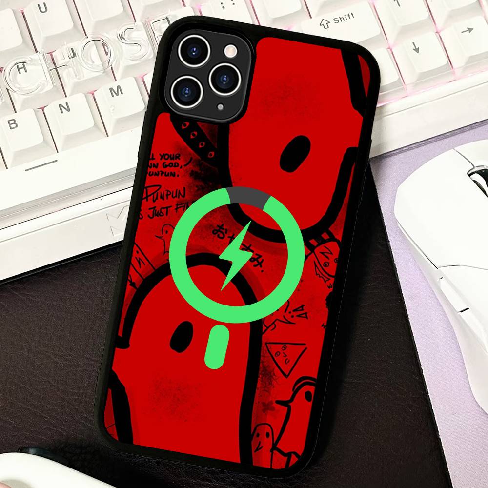 Goodnight Punpun Hot Comics For Phone Case For IPhone 16 15 14 13 12 11 17 Pro Max Plus Magnetic Wireless Cover