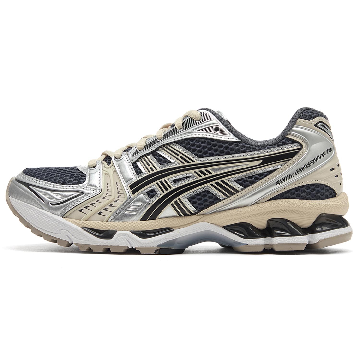 ASICS Gel Kayano 14 Chaussures de Course Unisexe Basse Noir 44.5 gray