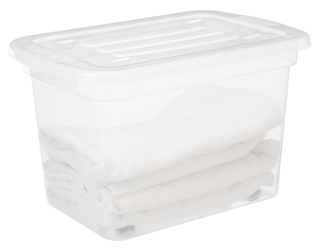 Storage Container With Lid Home Box 52L - Capacity Hbp 52