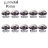 8/10/12/16/20mm Punk Metallo Chiodo Artigianato Pelle Abbigliamento/Borsa/Scarpe Viti Testa Tonda Rivetti a Cupola Funghi Chiodo Solido Bullone