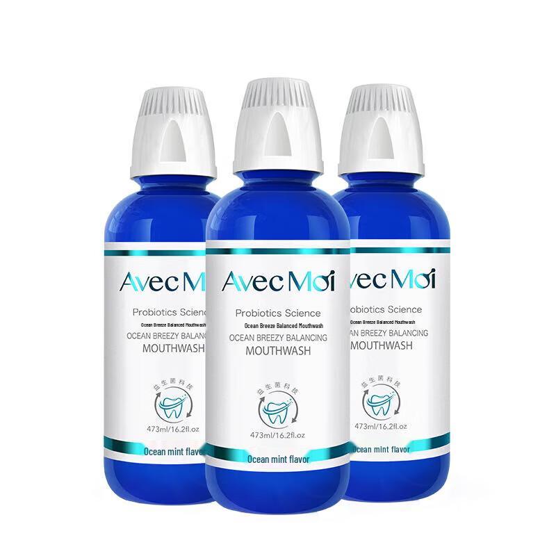 

Avec Moi Ocean Wind Probiotic Balanced Mouthwash