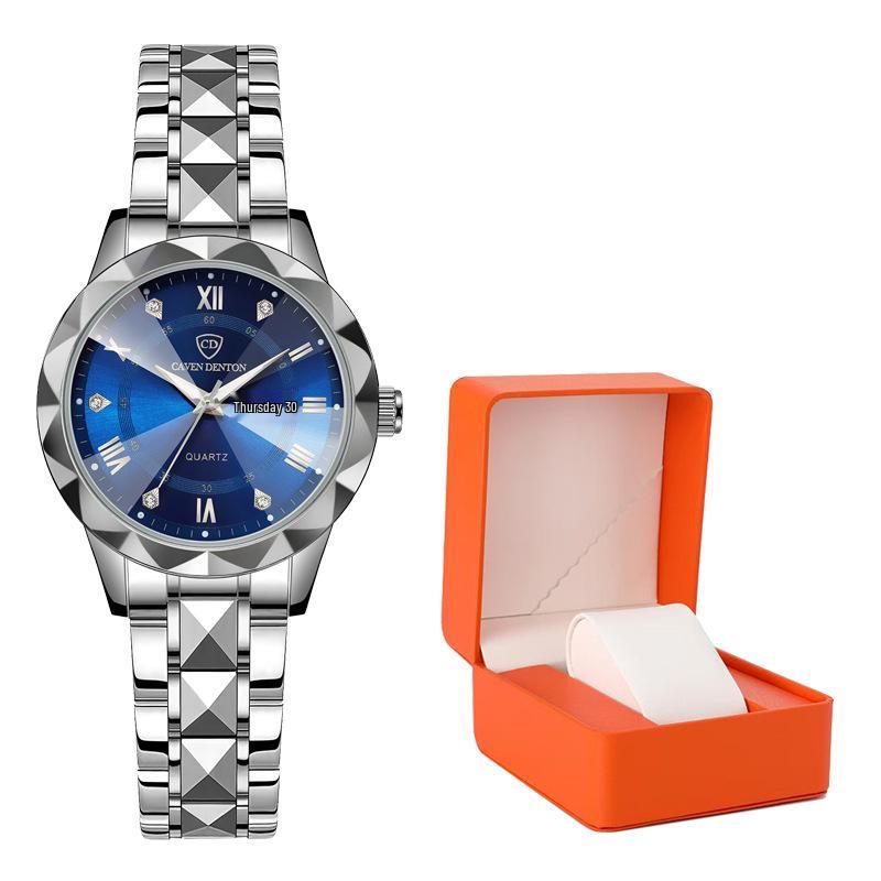 Chenno Women's Luxury Waterproof Luminous Quartz Watch