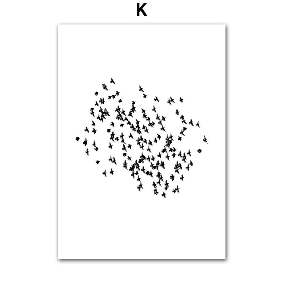 Schwarz und Weiß Wandkunst Meereslandschaft Leinwanddruck Poster Strandmädchen Surfbrett Malerei Landschaft Tropische Palme Bilder Heimdekor