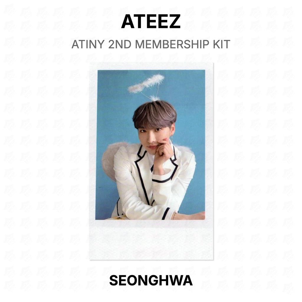 ATEEZ ATINY 2ND MEMBERSHIP KIT Official Photocard