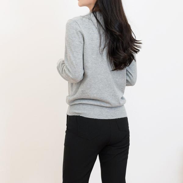 Tricou pentru femei decolteu tricot tricot data look Korea fashion