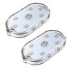 DONGFANGB Car LED Light, USB , Set of 2, Touch Sensitive Type, Strong Magnet,
