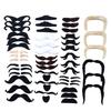 Halloween 16 Styles Fake Moustache Artificial Beards Novelty Sturdy Lifelike Costume
