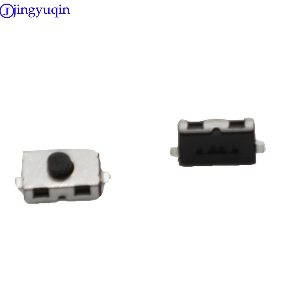 Jingyuqin 2pcs/lot Touch Swicth for Car Key For Citroen Peugeot Opel Tactile Switch Push Button Size 6*3.8mm