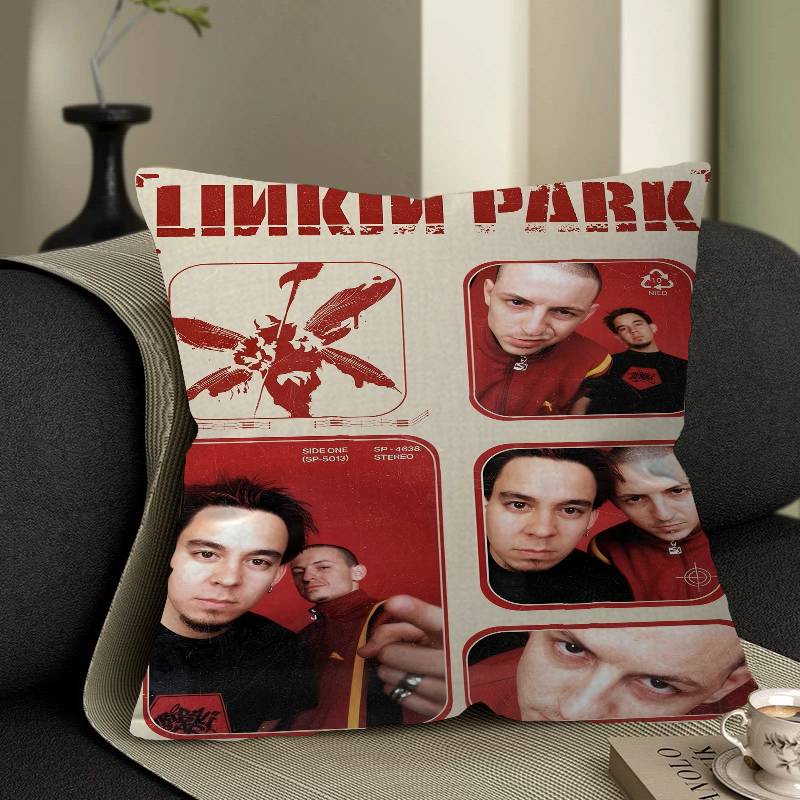 Band L-Linkin P-Park Cool Personalized Pillow Dust Cover Bedroom Kids Party Decoration Pillowcase Birthday Children Gift