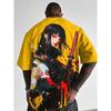 Anime Girl Warrior Mask 3D Printed T-shirt