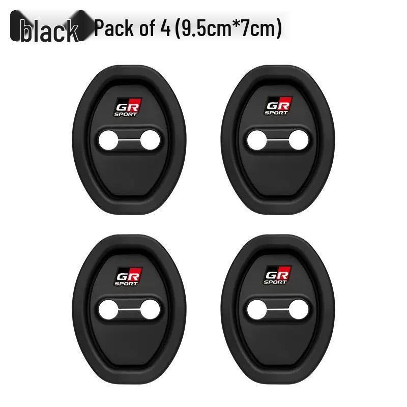 Universal Silicone Car Door Lock Protection Pad - Sound Reduction & Shock Absorption for Select Models
