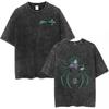 Vintage Washed Anime Hunter X Hunter T Shirt Spider Phantom Troupe Feitan Potoo T-shirt Men's Women Cotton Casual Loose T-shirts