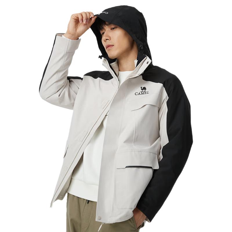 Camel 3-in-1 Outdoor Waterproof Windproof Jacket