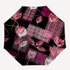 1pc Abstract Floral Pattern Umbrella with Plastic Handle,Suitable for All Seasons Umbrellaptys26041