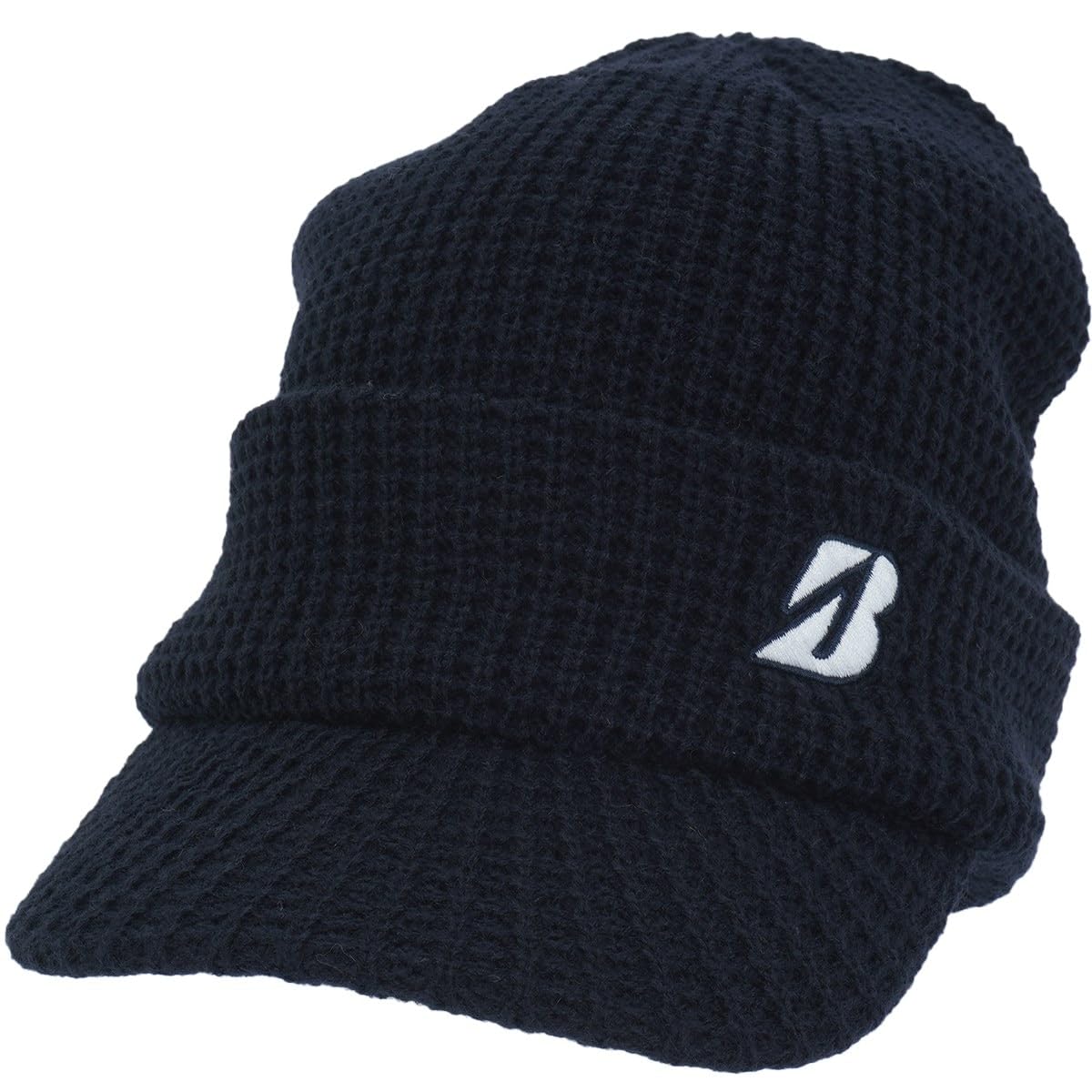 

Bridgestone Golf CPW24I Вязаная шапка с козырьком для холодной погоды NA Мужская шапка, шляпа, чёрный