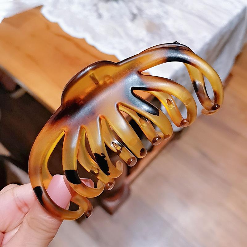 1 Stück Koreanische Solide Große Haarklammer Elegant Acryl Haarnadeln Haarspange Krabbe Haarspangen für Frauen Mädchen Kopfschmuck Haarschmuck