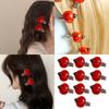 10PCS Simulated Insect Hair Clip Cute Insect Design Secure Grip Hair Accessories For Kids Adults Thin Short Hair