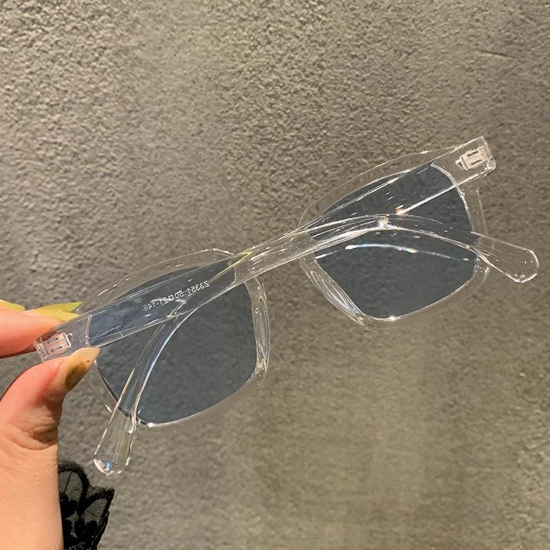 brand high-quality new polygon meter nail square sunglasses Fashion men hip hop glasses retro sunglasses women