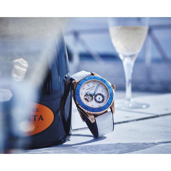 Angel Clover Sea Cruise Automatic SCA44PWH-WH Wrist Watch