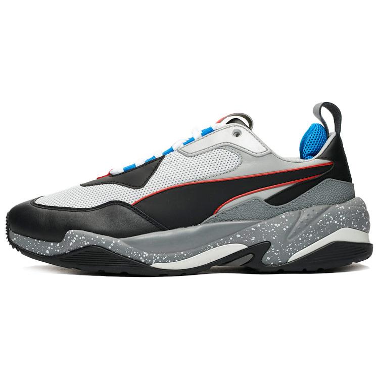 PUMA Thunder Electric Grey Violet Black 367996-02 40.5 серый/чёрный