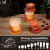 Cocktail Whiskey Set (with ) – Includes 6 Different Flavored Wood Chips, 2 Glasses, And 2 Ice Ball Molds, Making It An Excellent Whiskey Gift For Men