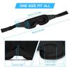 3D Sleeping Eye Mask Block Out Light Breathable Protective Blackout Eyepatch Adjustable Strap Night Sleep Face Masks
