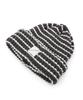 Eondeokeonteulol Winter Striped Beanie Beanie / Pin Stripe / Charcoal
