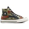 Converse Chuck 70 High Hybrid Camo Unisexové tenisky Zelená Field-Surplus Černá 171450C