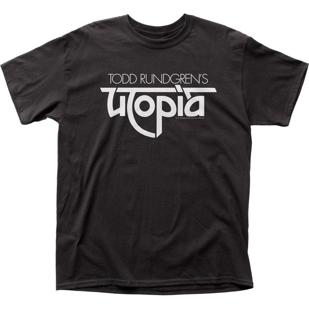 Todd Rundgren Utopia Mens T Shirt Music Classic Concert Rock Band Tee New Black Unisex T-Shirt S