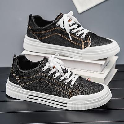 Ανδρικά Παπούτσια Skateboard 2026 Νέα Χαμηλά Δαντελωτά Casual Αθλητικά Παπούτσια Παχιά Σόλα Ζεστά Διαπνέοντα Street Trend Παπούτσια για Skateboard για Άνδρες
