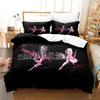 New 3D Printed Anime Game FINAL FANTASY XIII-2 Bedding Set Boys Girls Twin Queen King Size Duvet Cover Pillowcase Bed Boys Adult