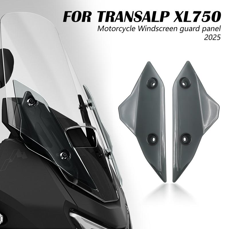 New Motorcycle Front Windshield Deflector Side Deflector Side Window Windscreen guard panel For Honda XL750 Transalp 2025 2026