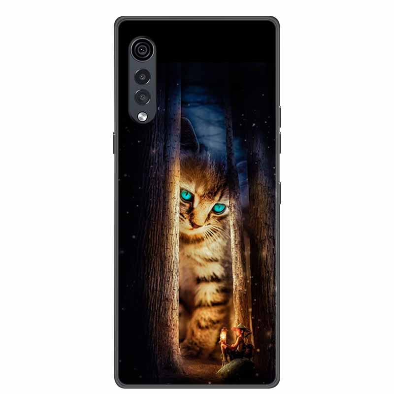 Pour Étui LG Velvet Silicone Noir TPU Souple Coque Arrière Pour LG Velvet2 Pro Funda Pour LG Velvet 5G LM-G900EM Pare-chocs Coque Capa