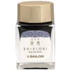 Sailor Fountain Pen with Shikiori Bottle Ink, Tsukiyo No Minamo Moonlit Water Surface, Yonaga Edition 13-1008-219