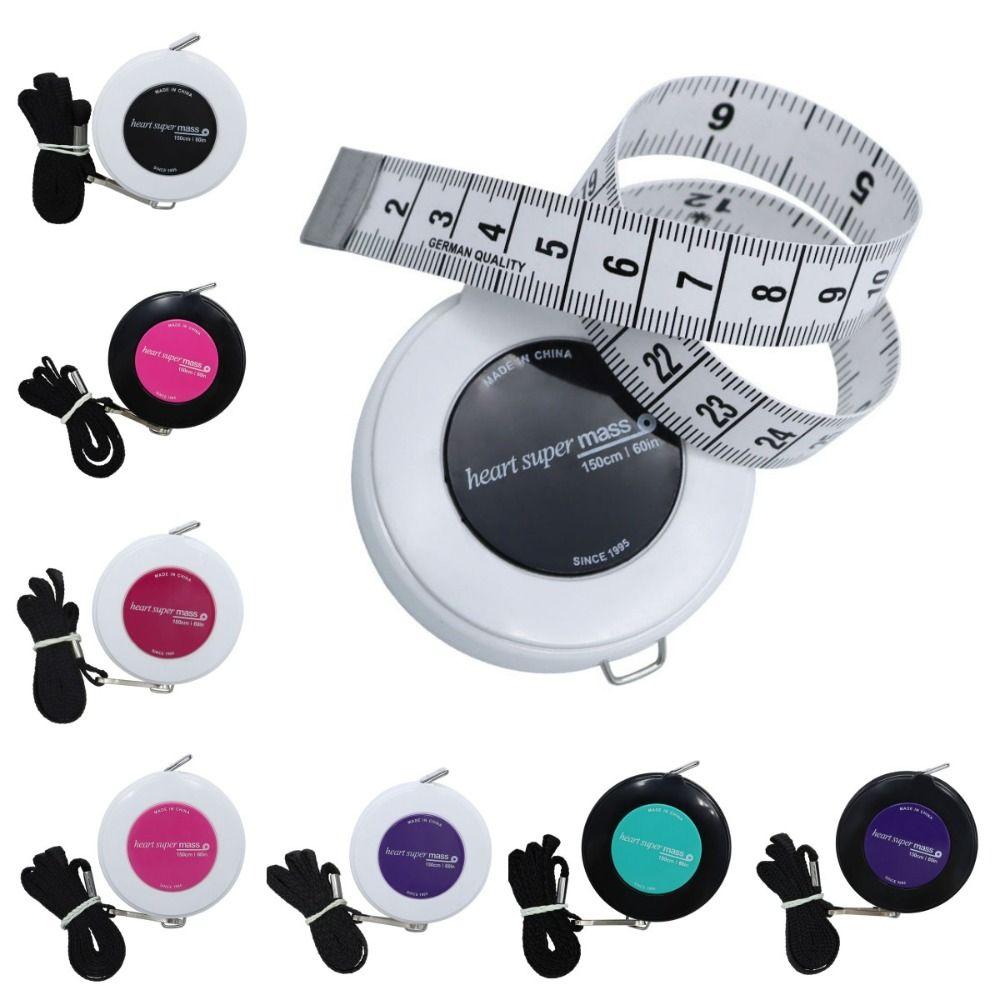 

Сантиметровая дюймовая рулетка-брелок с двойной шкалой, выдвижная линейка, швейный измерительный инструмент