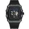 High-Value Fashion Quartz Watch Trendy Luminous Five-Pointed Star Barrel-Shaped Men'S Watch